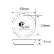 画像3: RUPESD-A FINE Finishing Foam Pad ルペス ファイン フィニッシングフォームパッド イエロー 黄 極細目 9.DA40M 32/45mm Height15mm For iBrid nano φ30pad (3)